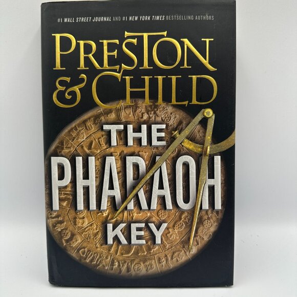The Pharaoh Key Preston & Child 2018 Hardcover First Edition Adventure Thriller - Picture 1 of 3
